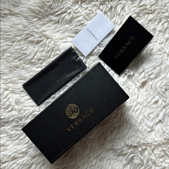 Versace | Accessories | Versace Black Box With Gold Medusa 